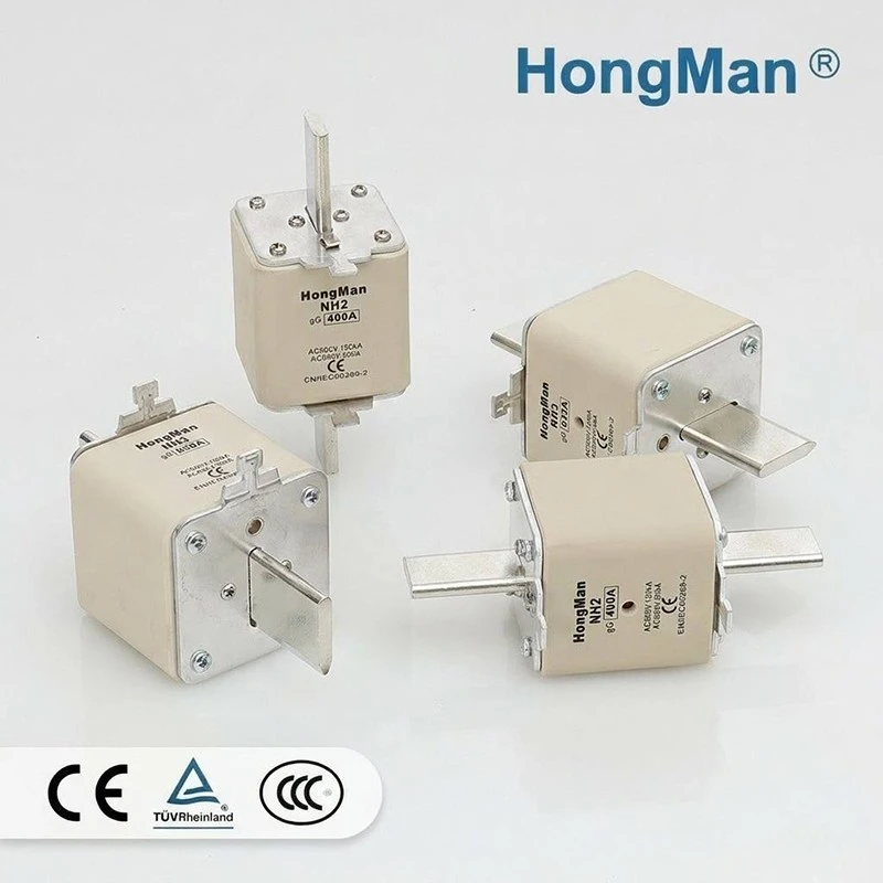 NH2 Dual Blown Indicator 400A HRC Blade Fuse suppliers